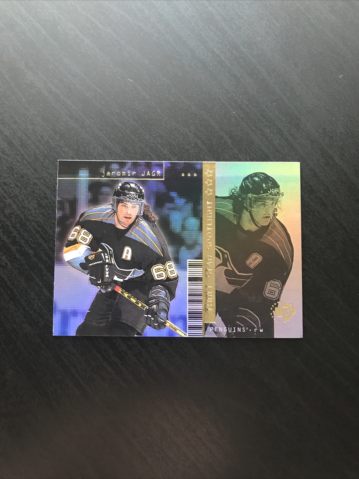 1998-99 Upper Deck UD3 Three Star Spotlight #32 Jaromir Jagr Pittsburgh Penguins