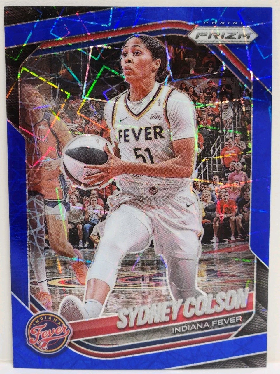 2025 Panini Prizm WNBA Sydney Colson Blue Velocity #1