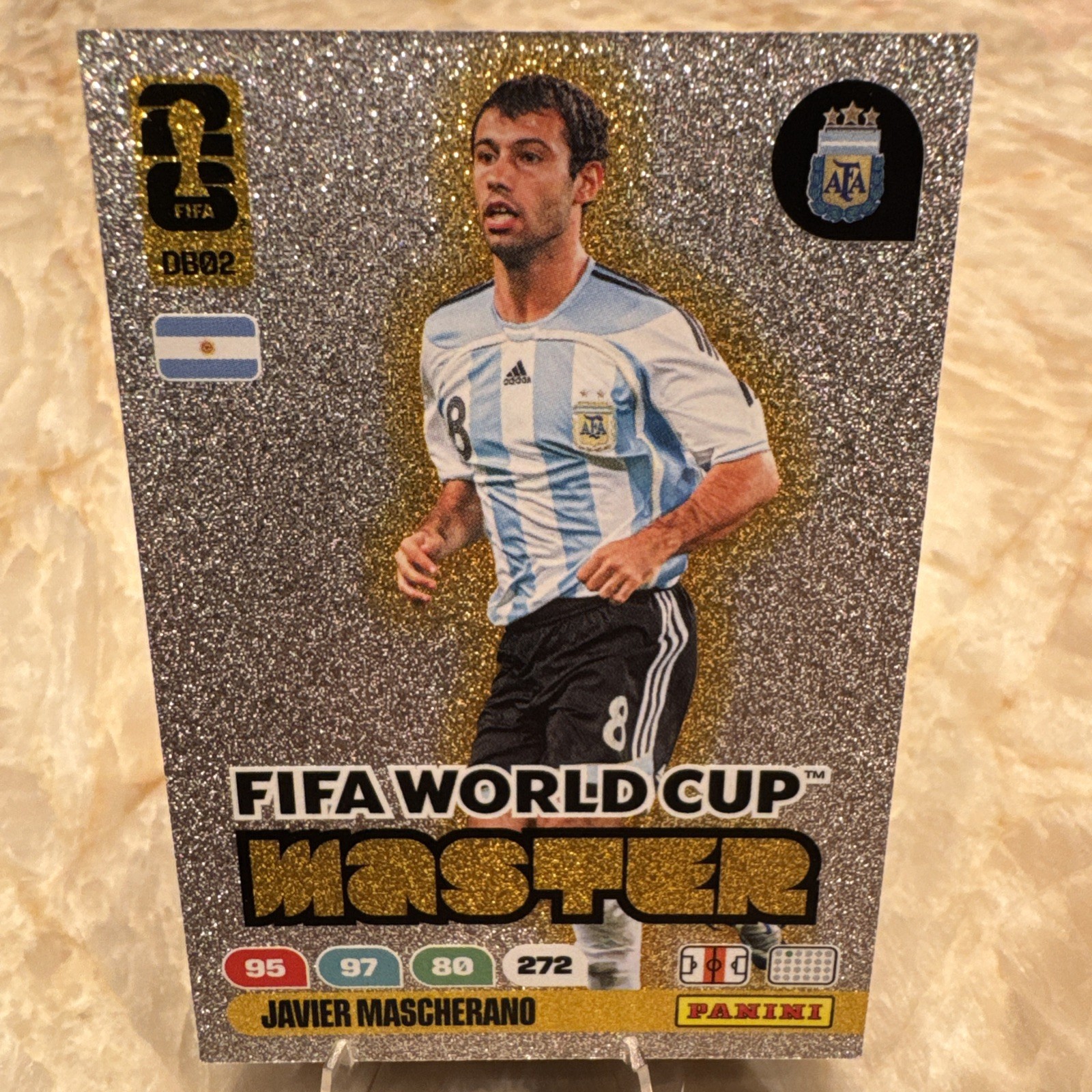 Panini Adrenalyn XL FIFA World Cup 2026 Master Javier Mascherano