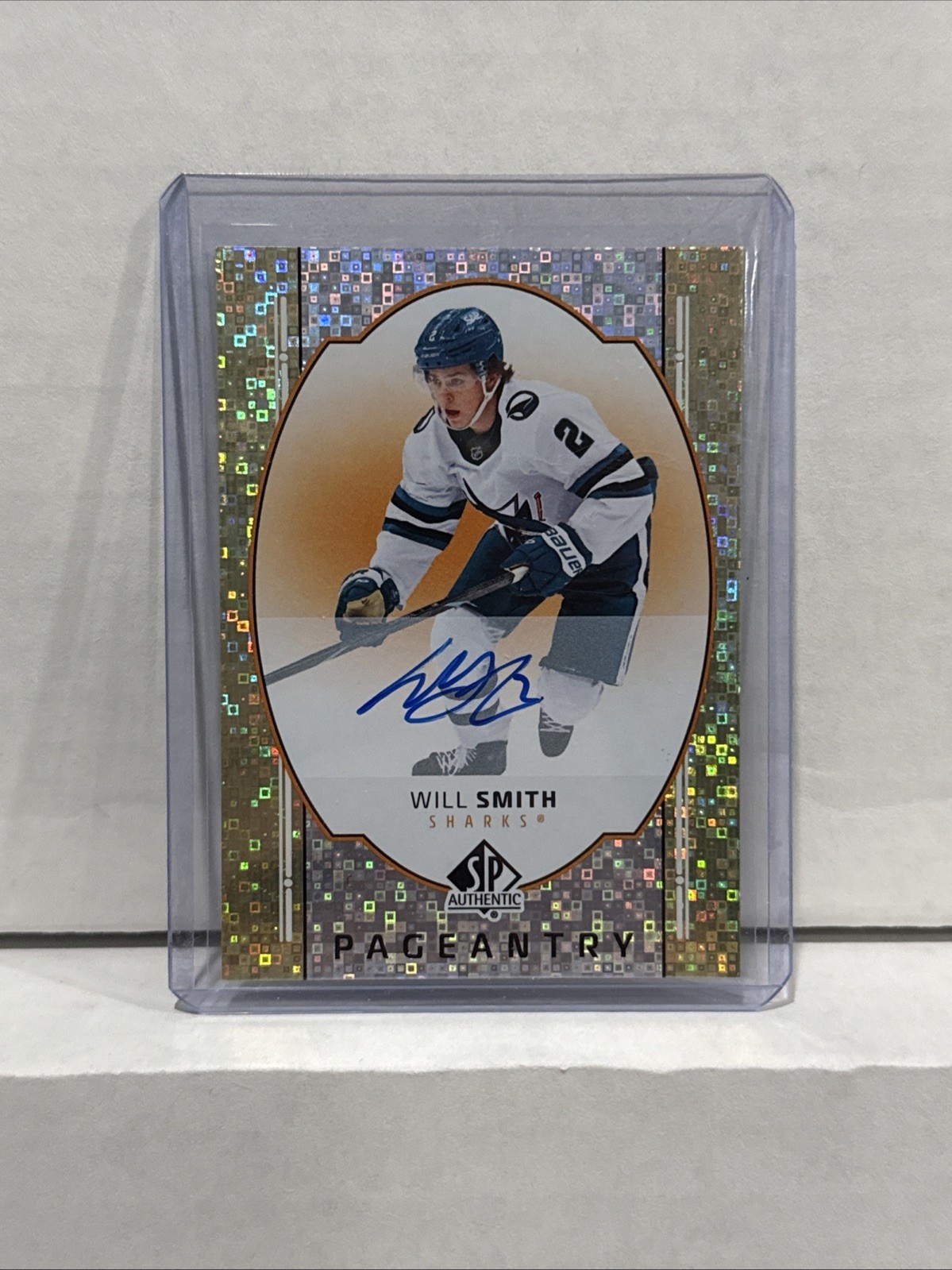 Will Smith Pageantry Autograph 2025-26 Upper Deck SP Authentic San Jose Sharks