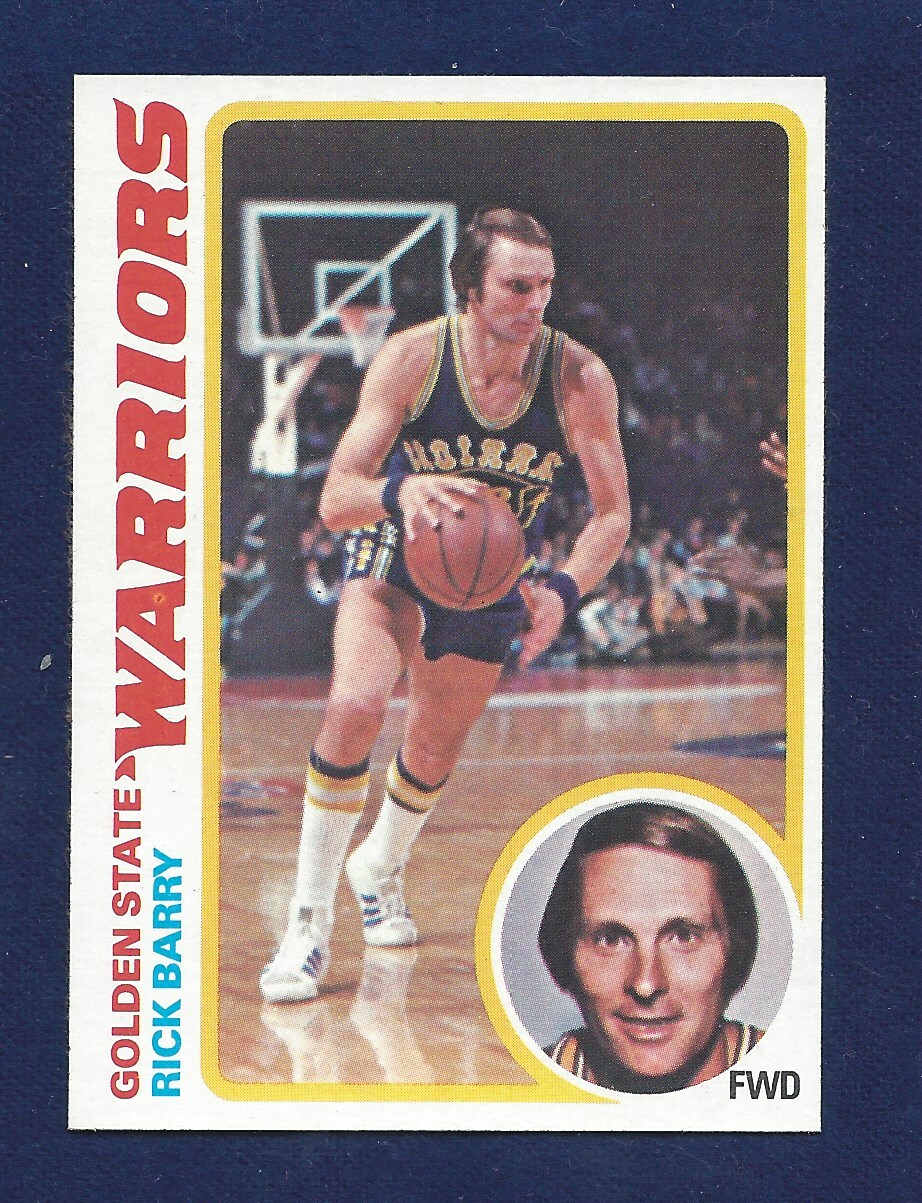 1978 TOPPS #60 RICK BARRY HOF RAZOR SHARP PACK FRESH .99 SHIPPING