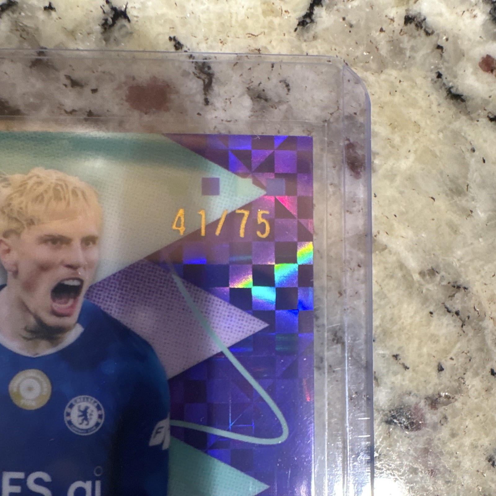 Topps Finest UEFA Champions League 2026 Alejandro Garnacho Chelsea #575 /75
