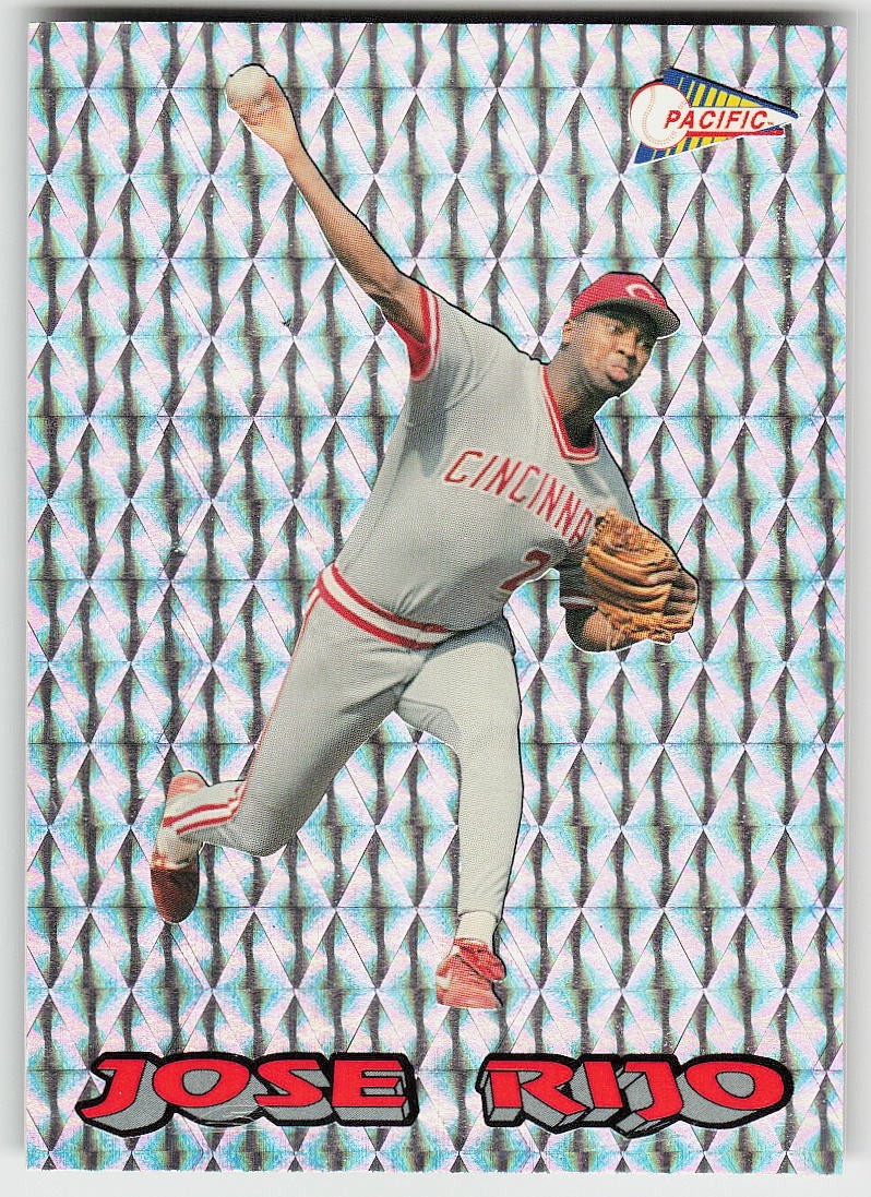 1993 Pacific Spanish #5 Jose Rijo BASEBALL Cincinnati Reds