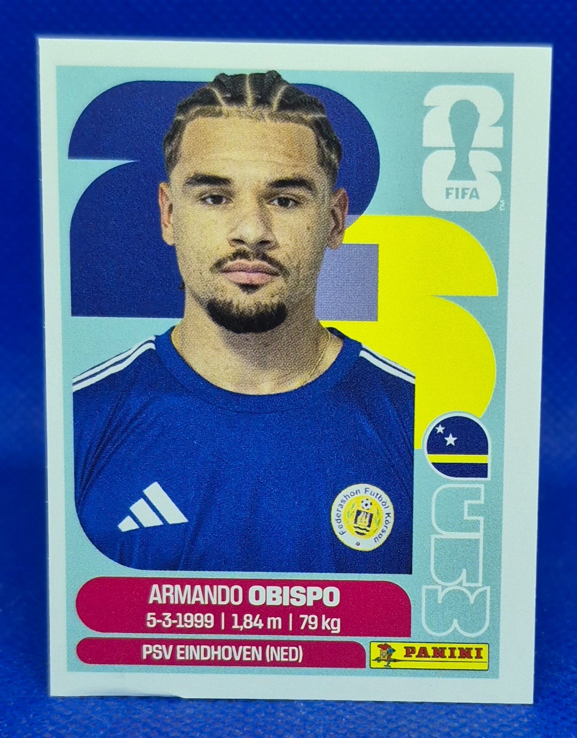 2026 Panini FIFA World Cup Sticker Armando Obispo #CUW 3 -Curacao