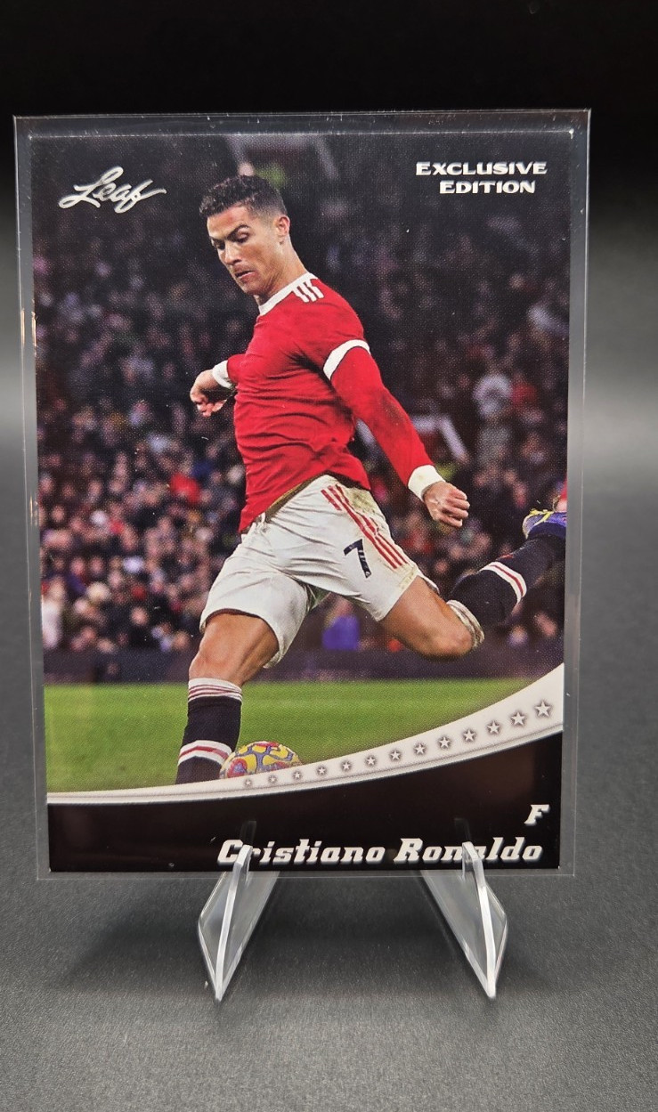 2023 Leaf Exclusive Edition Cristiano Ronaldo #EX-03 Manchester United Portugal