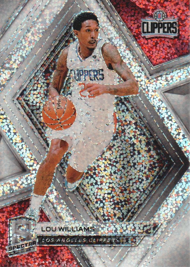 2018-19 Panini Spectra Basketball White Sparkle #67 Lou Williams