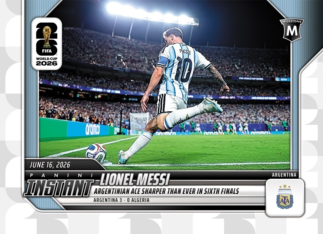 2026 Panini Instant FIFA World Cup #45 Lionel Messi Argentina PRESALE
