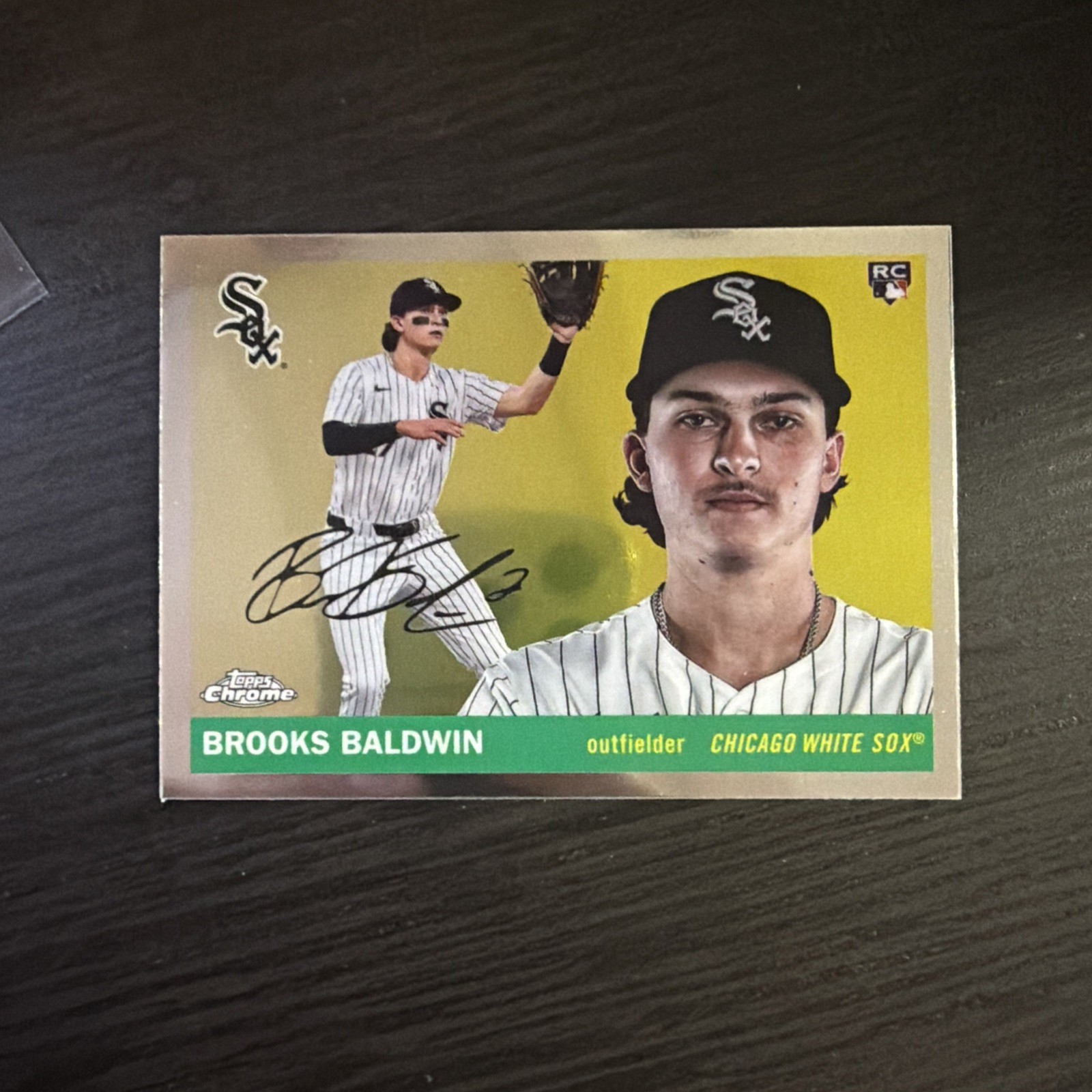 2025 Topps Chrome Platinum Anniversary Brooks Baldwin #252 (RC) White Sox