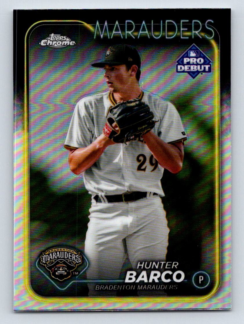 2024 Topps Pro Debut #PDC-183 Hunter Barco Chrome