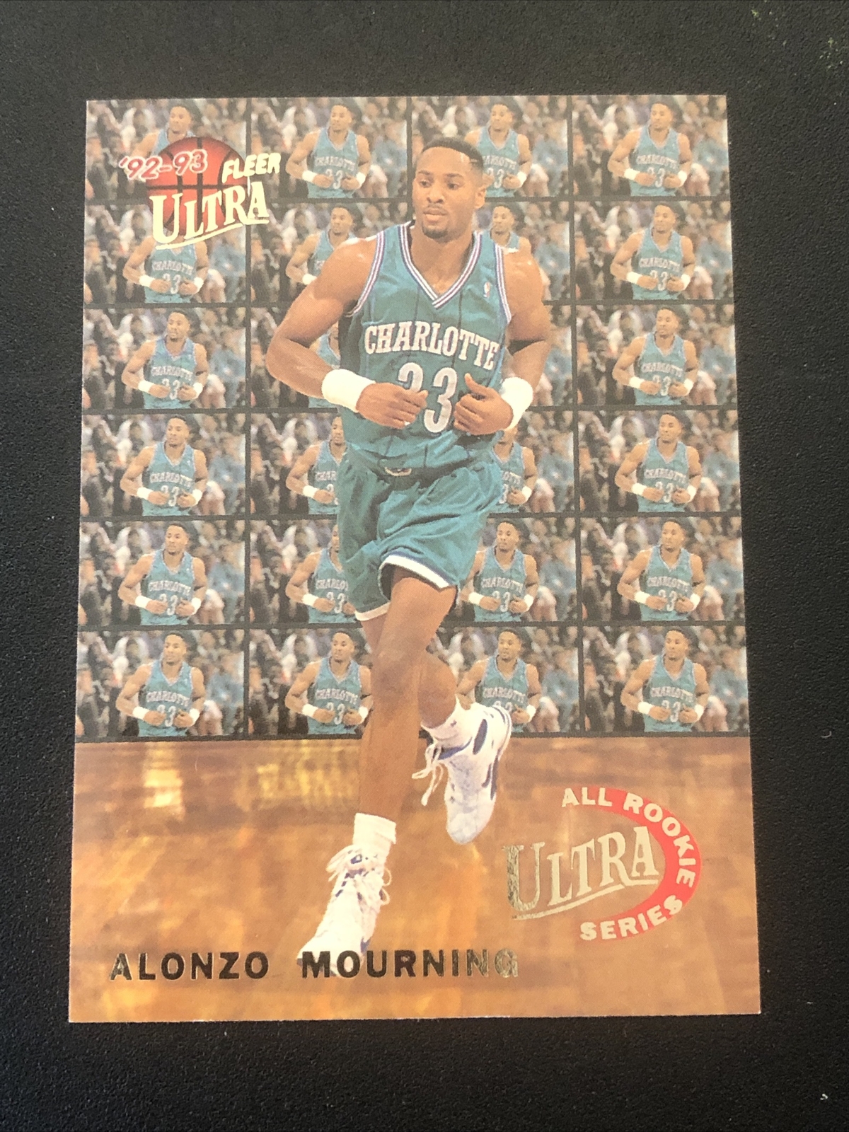 1992-93 Ultra All-Rookie Team Alonzo Mourning #6 Rookie
