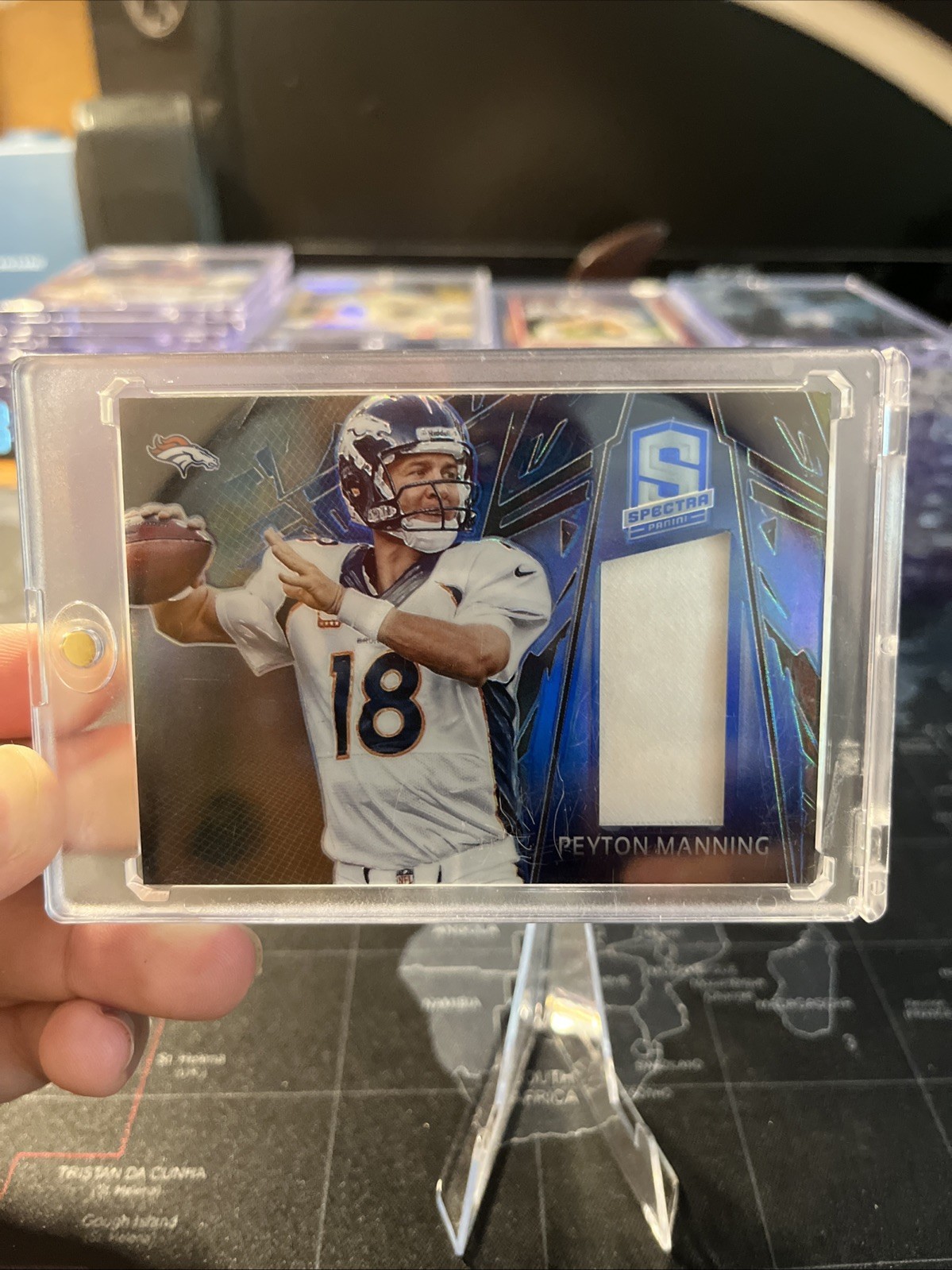 2013 Panini Spectra Peyton Manning Game Worn Patch /99