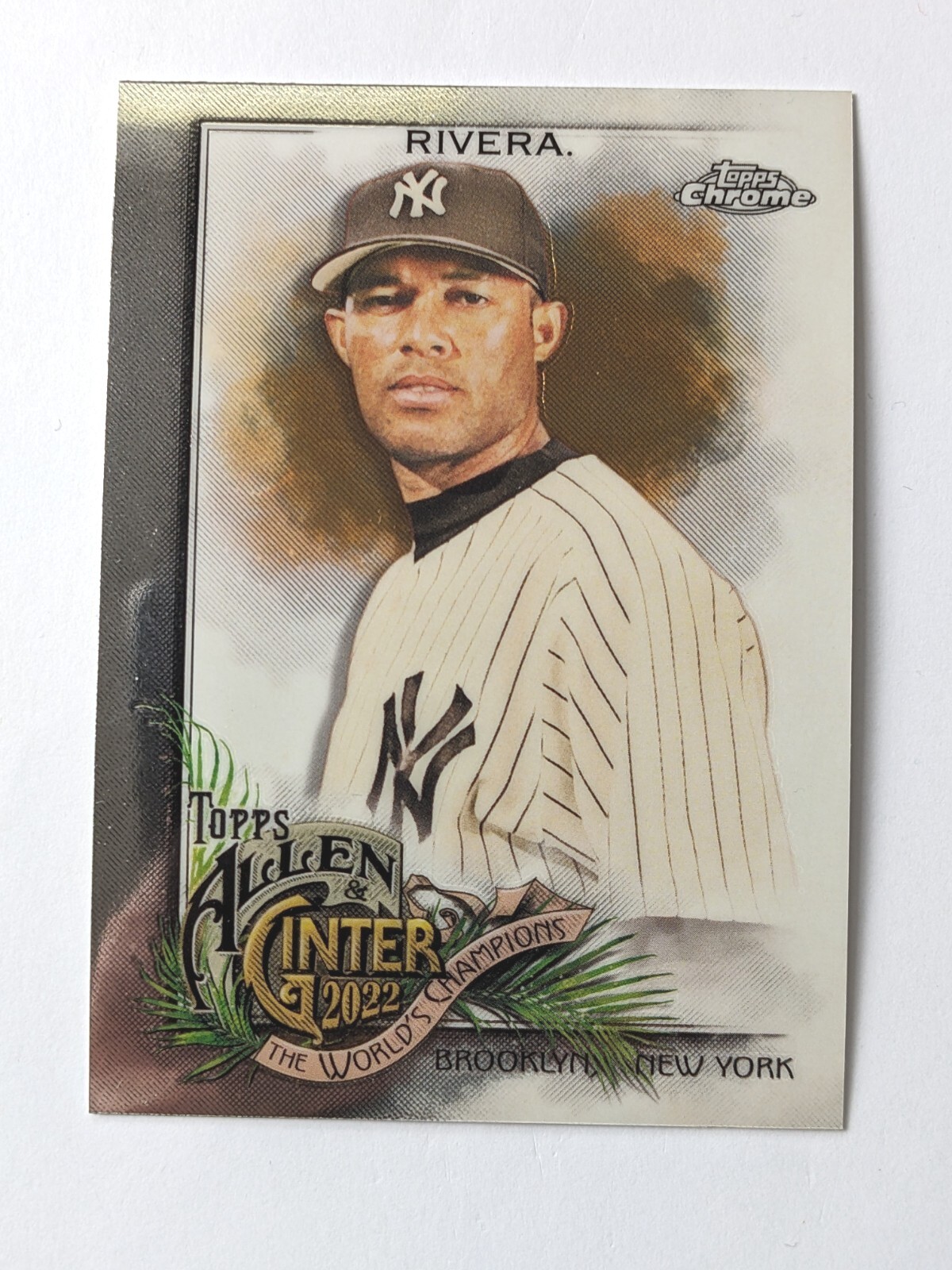 2022 Topps Allen & Ginter Chrome #22 MARIANO RIVERA New York Yankees