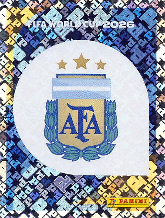 2026 Panini FIFA World Cup #ARG1 Emblem Foil Argentina