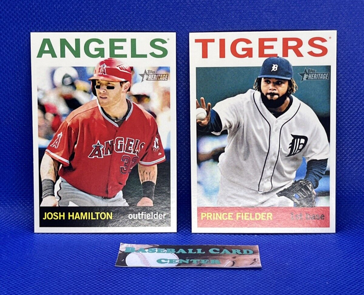 2013 Topps Heritage Complete Your Set SP SSP 1-500 U- Pick ⚾⚾