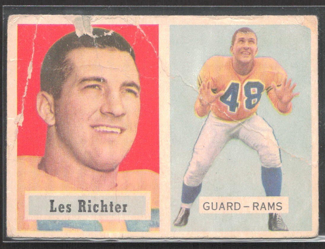 1957 Topps #10 Les Richter
