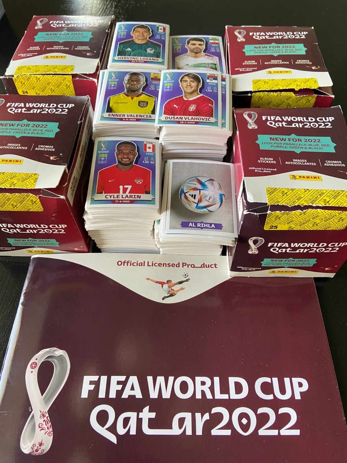 FIFA Soccer World Cup QATAR 2022 Panini Stickers Pick White Border FRA to SEN #2