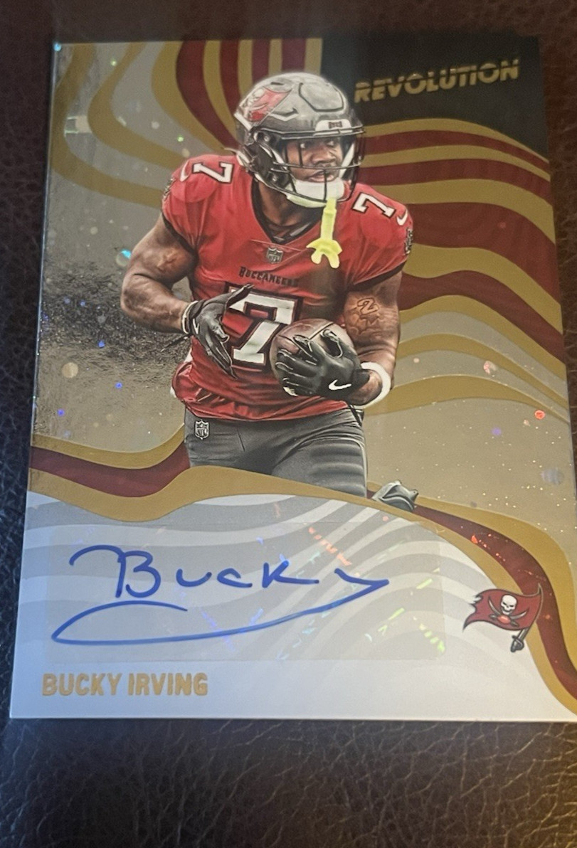 Panini 2025 Revolution Bucky Irving Astro Auto Revolution Signatures #RSA-BIG