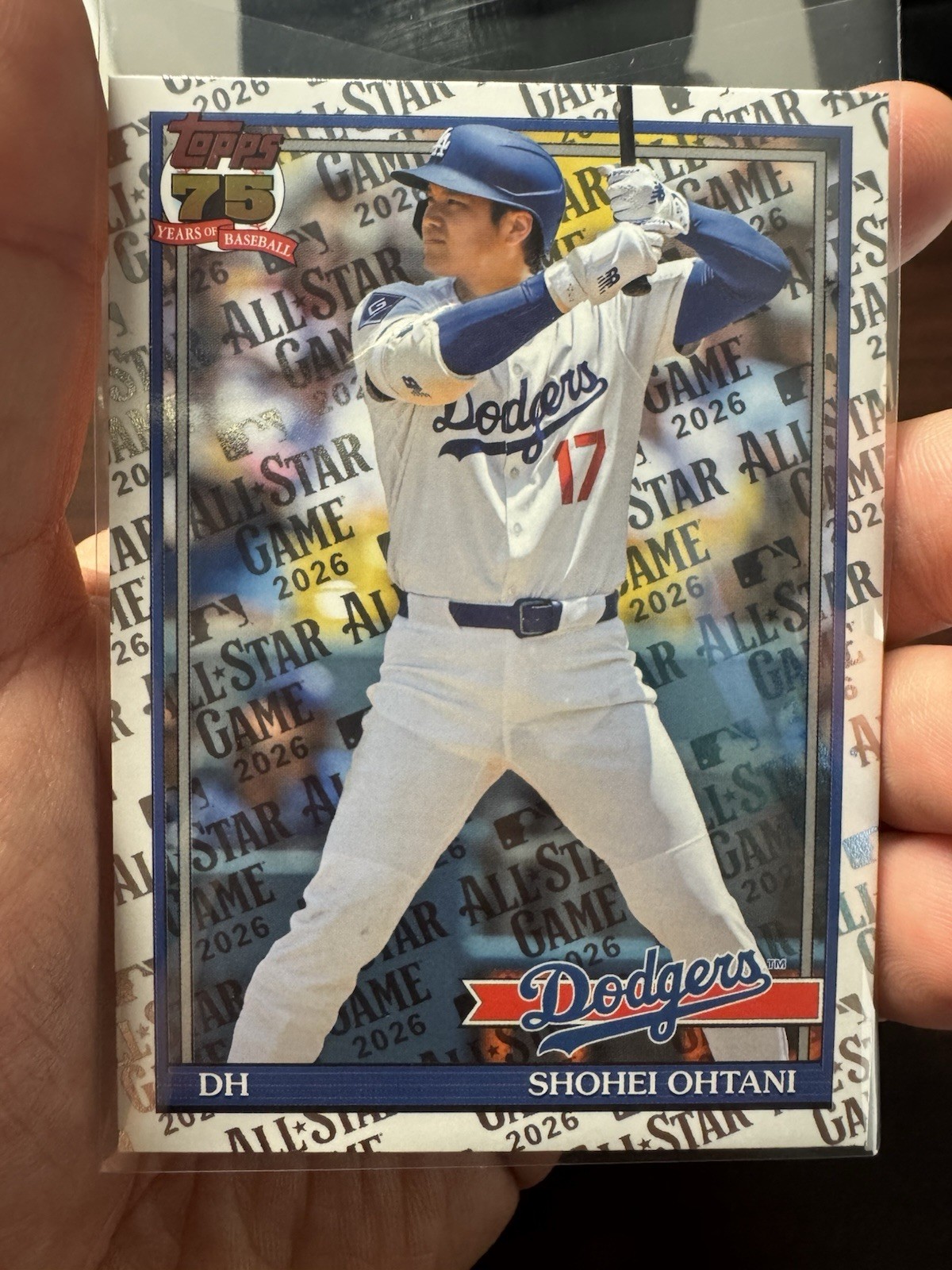 Shohei Ohtani 2026 Topps Series 2 ALL STAR GAME FOIL 1991 SP #91B2-1 LA Dodgers