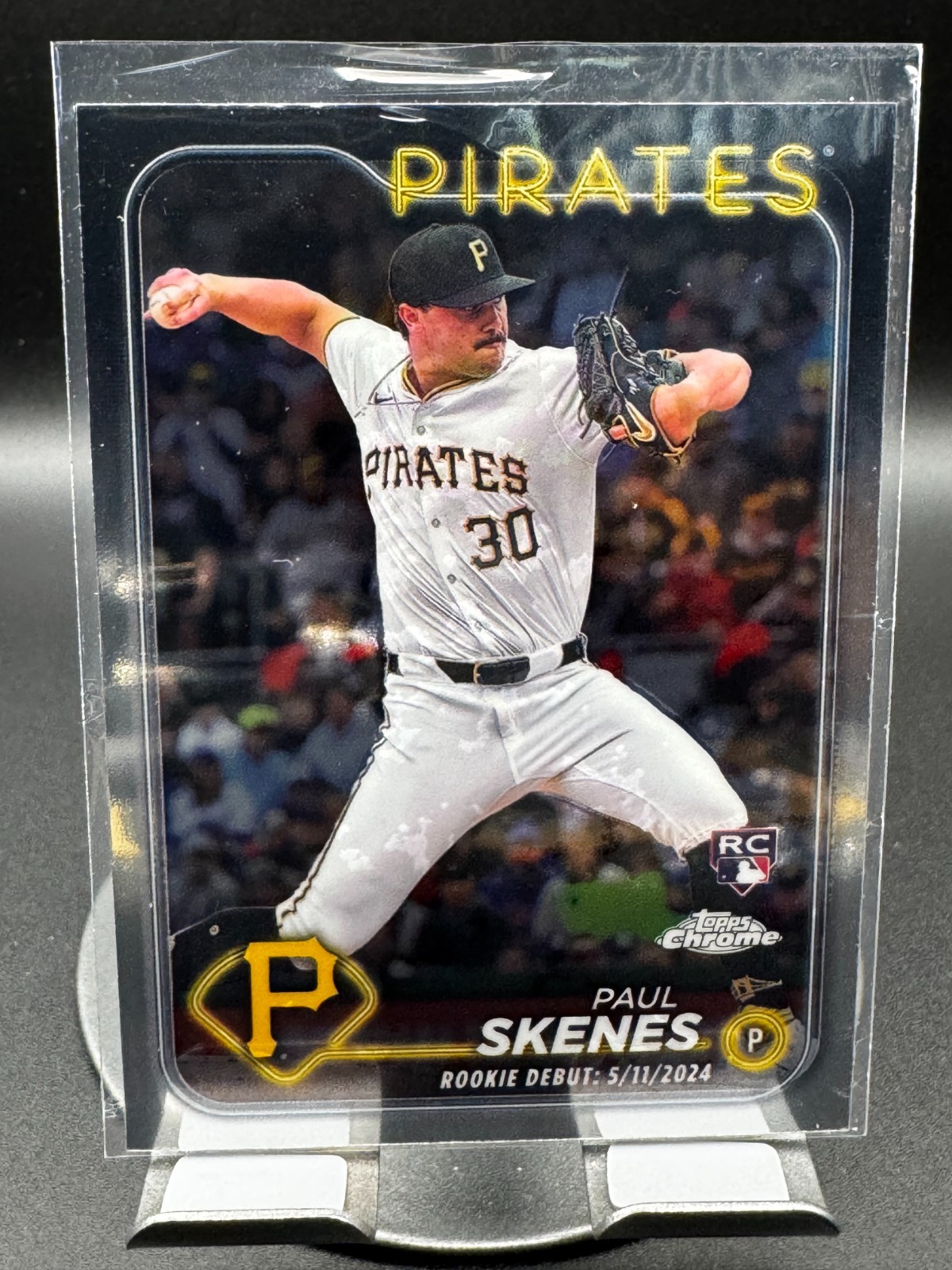 2024 Topps Chrome Paul Skenes USC27 MLB Debut RC