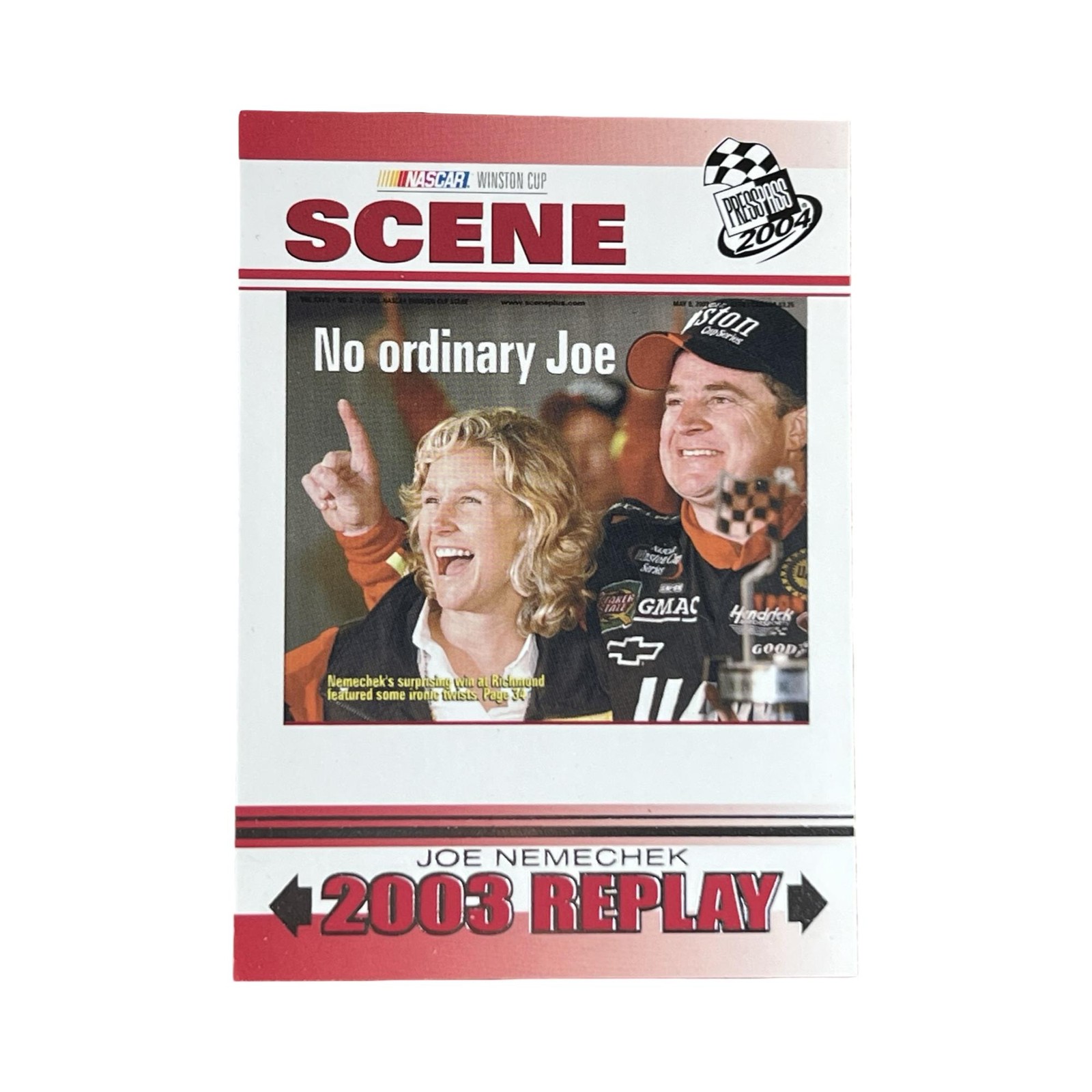 2004 Press Pass #P81 No Ordinary Joe Platinum