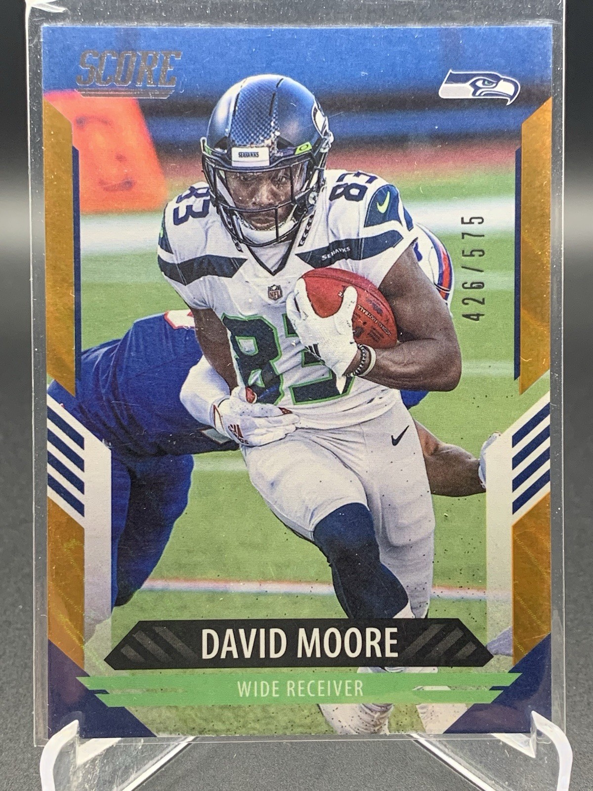 David Moore 2021 Score 426/575 Lava #273 Seahawks