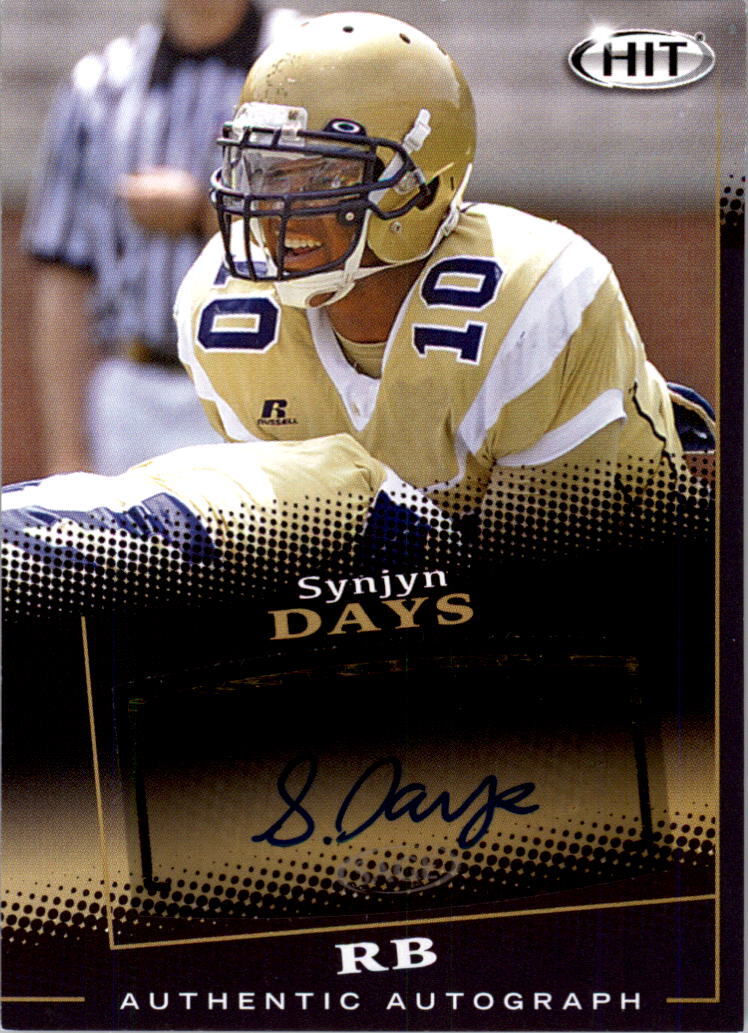2015 SAGE HIT Autographs Black #A30 Synjyn Days – NM-MT