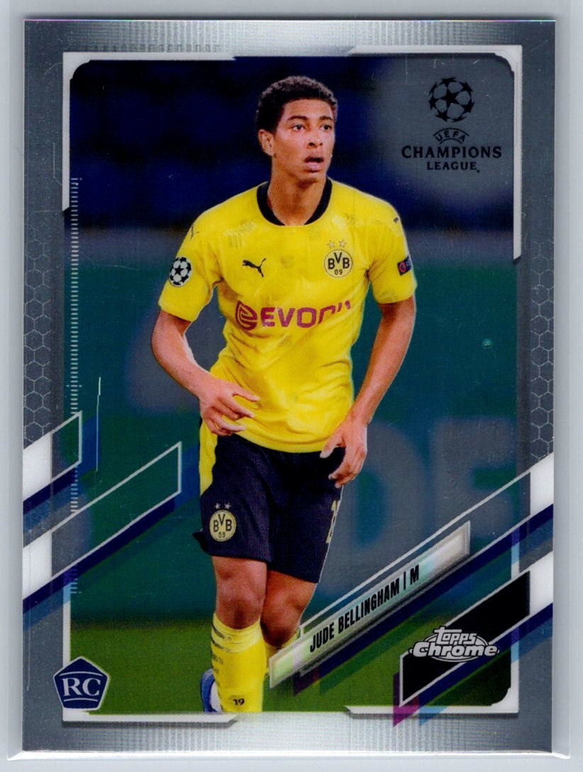 2020-21 Topps Chrome UEFA Champions League Jude Bellingham Rookie #68