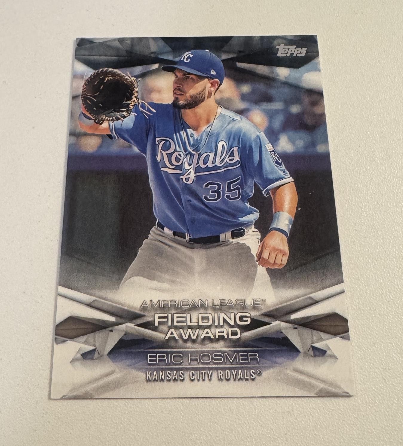 ERIC HOSMER 2018 Topps MLB Awards Black /299