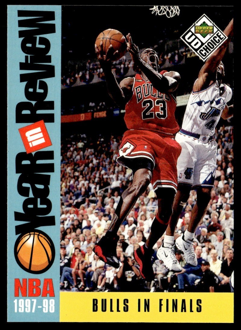 1998-99 Upper Deck Year in Review Bulls In Finals Chicago Bulls #198