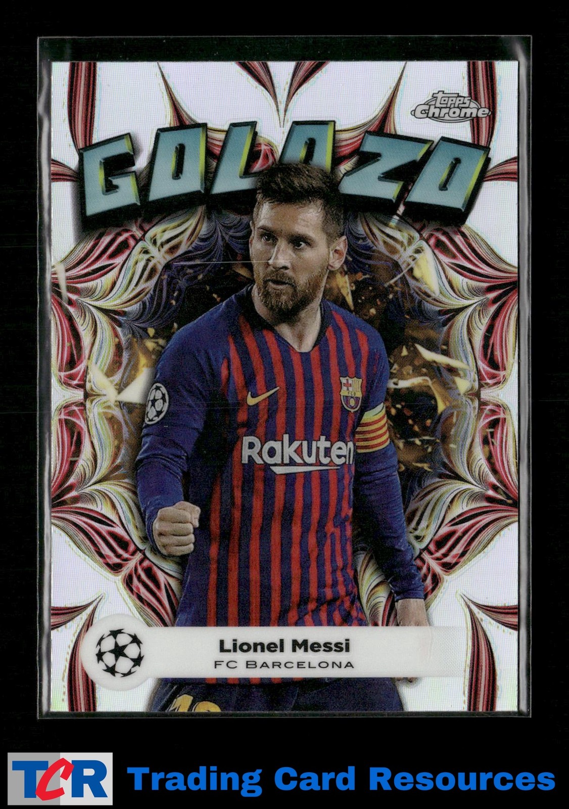 2023-24 Topps Chrome UEFA Club Competitions #GL-5 Lionel Messi Golazo