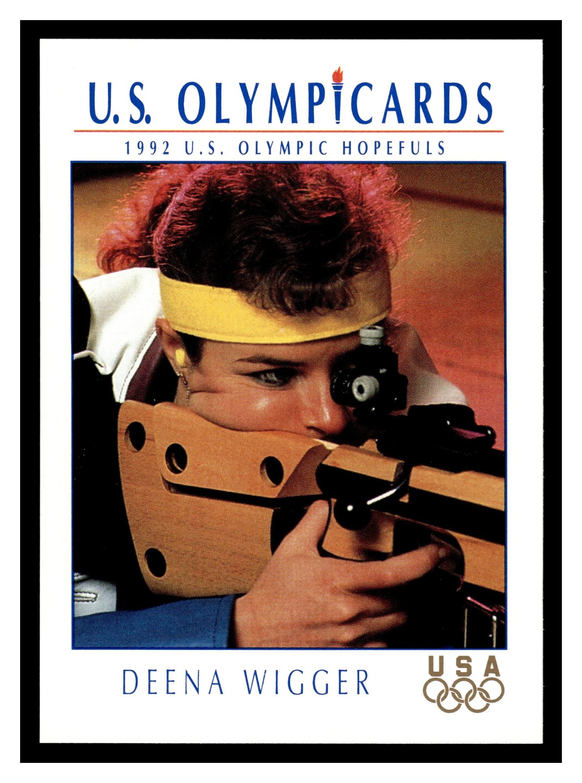 Deena Wigger #64 1992 Impel Olympicards: 1992 U.S. Olympic Hopefuls USA