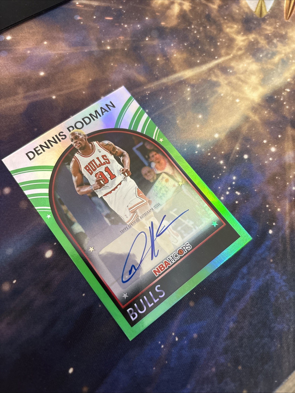 Topps 2025-26 Hoops 1989 Signatures Dennis Rodman Auto Bulls #89S-DRO
