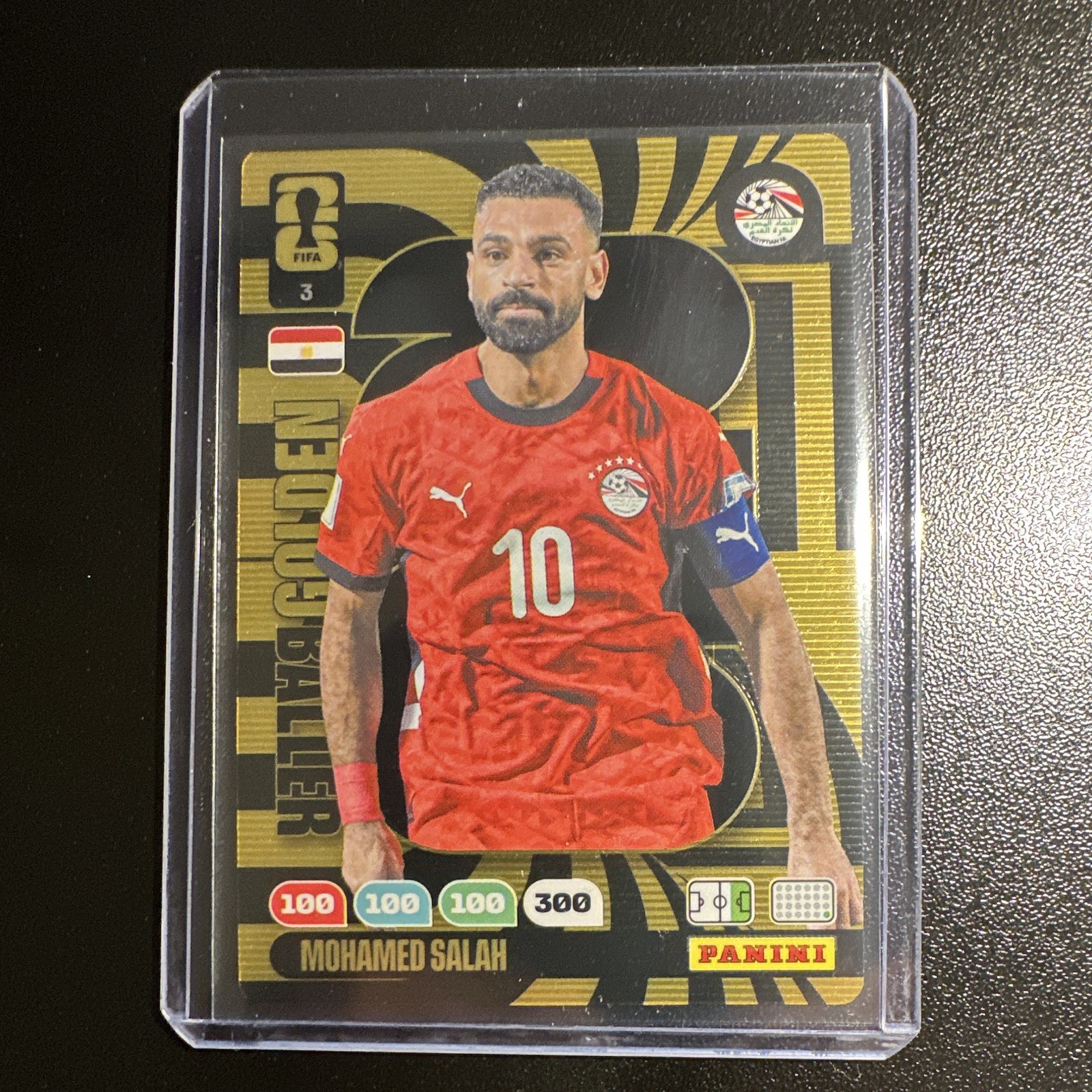 Panini Adrenalyn XL FIFA World Cup 2026 Goal Getter Mohamed Salah Egypt #3