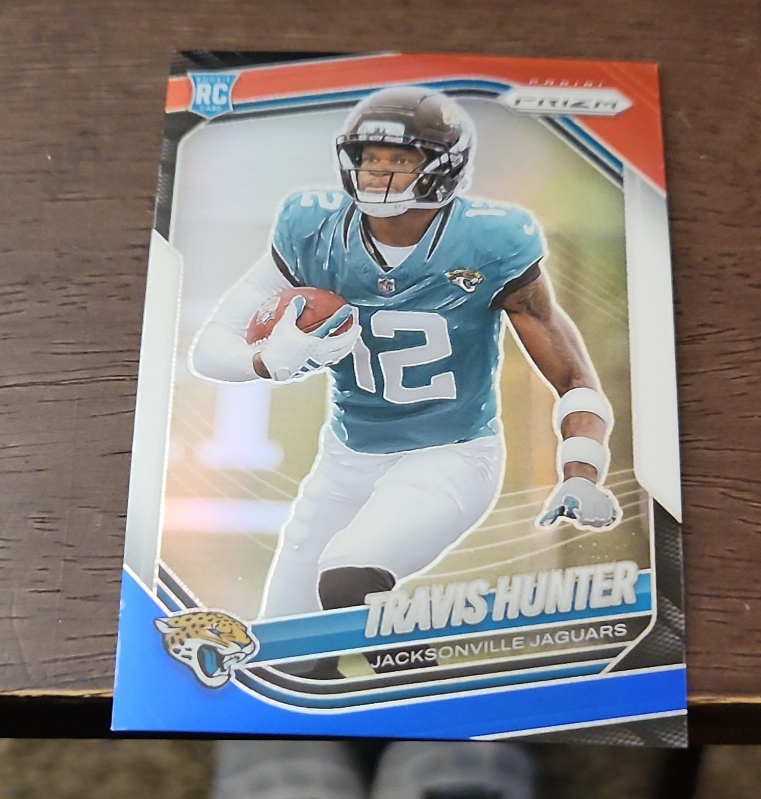 Panini 2025 Prizm Football Travis Hunter RC Rookie Jacksonville Jaguars #301
