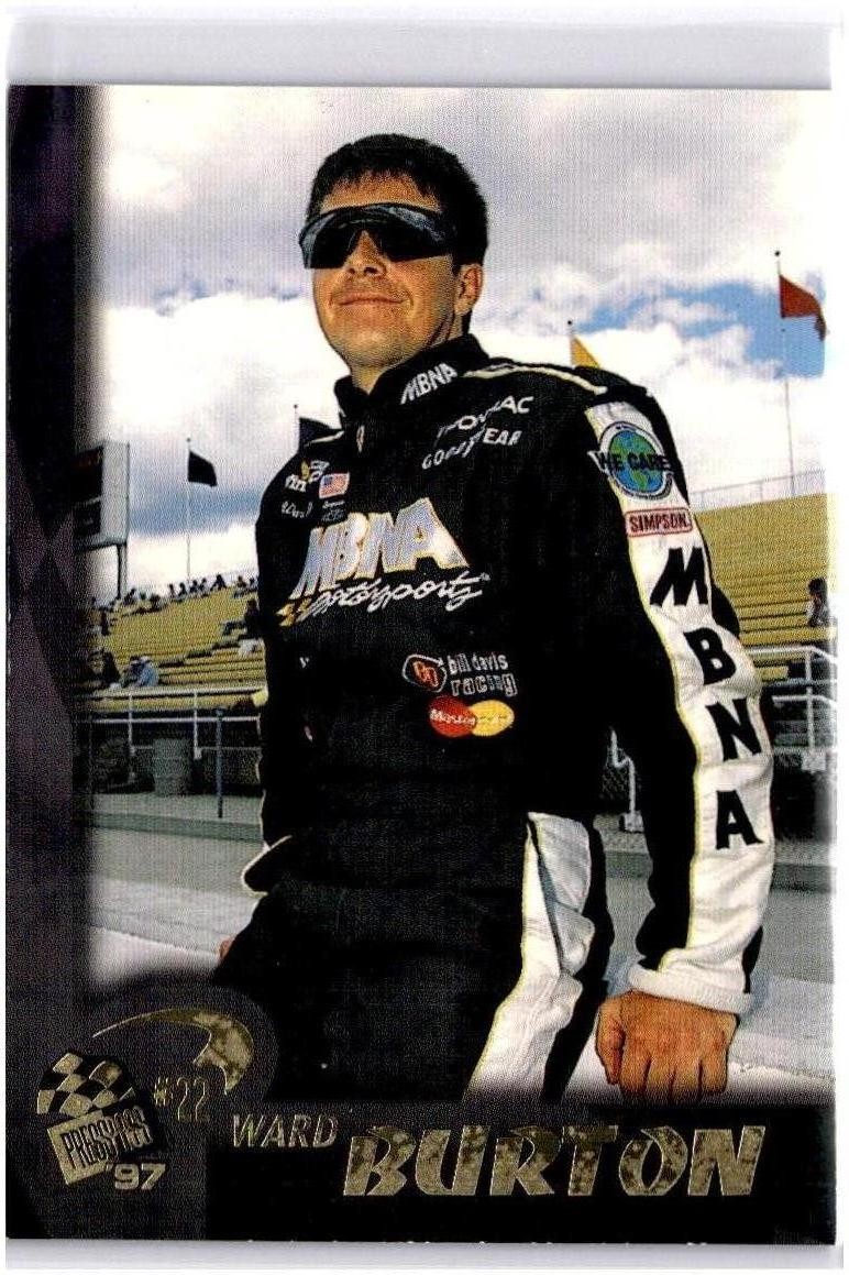1997 Press Pass #28 Ward Burton Bill Davis Racing Near Mint or Better