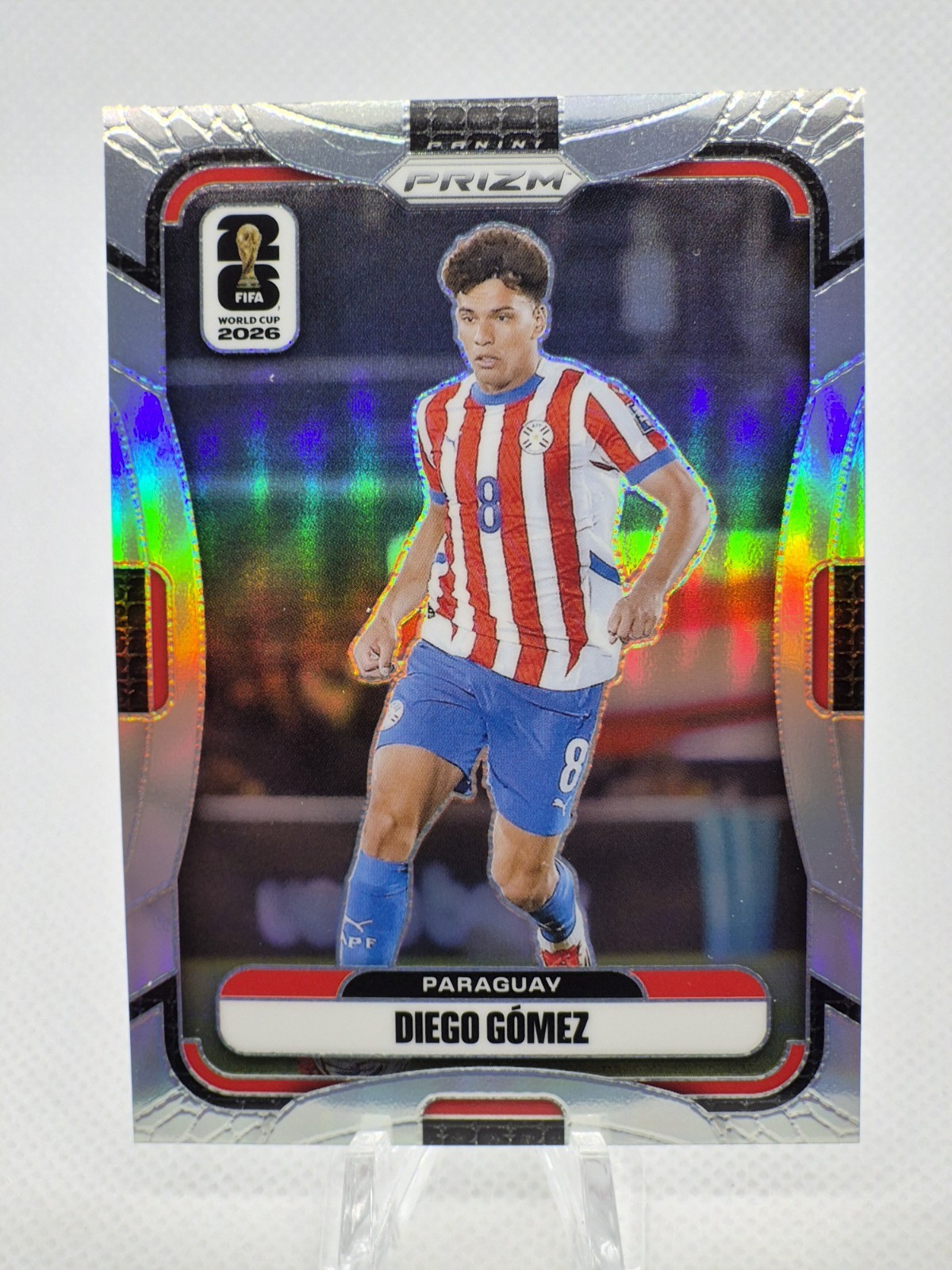 2026 Panini Prizm FIFA World Cup SILVER PRIZM #348 Diego Gomez Paraguay
