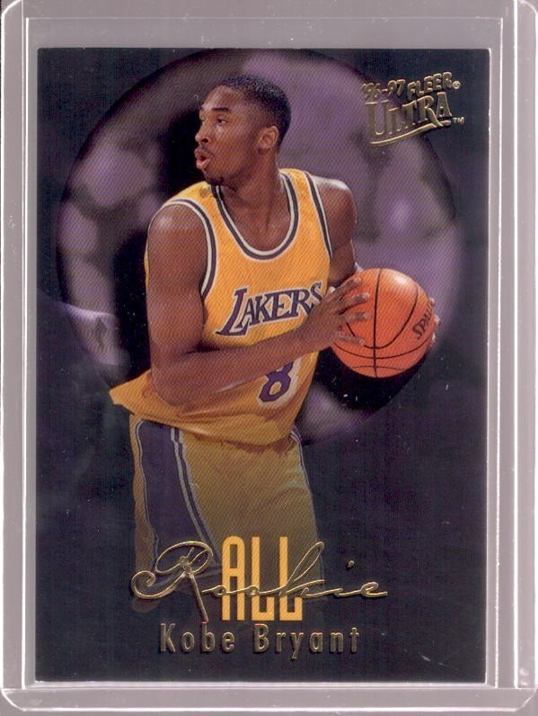 KOBE BRYANT 1996-97 Fleer Ultra All Rookie #3 Rookie RC Los Angeles Lakers