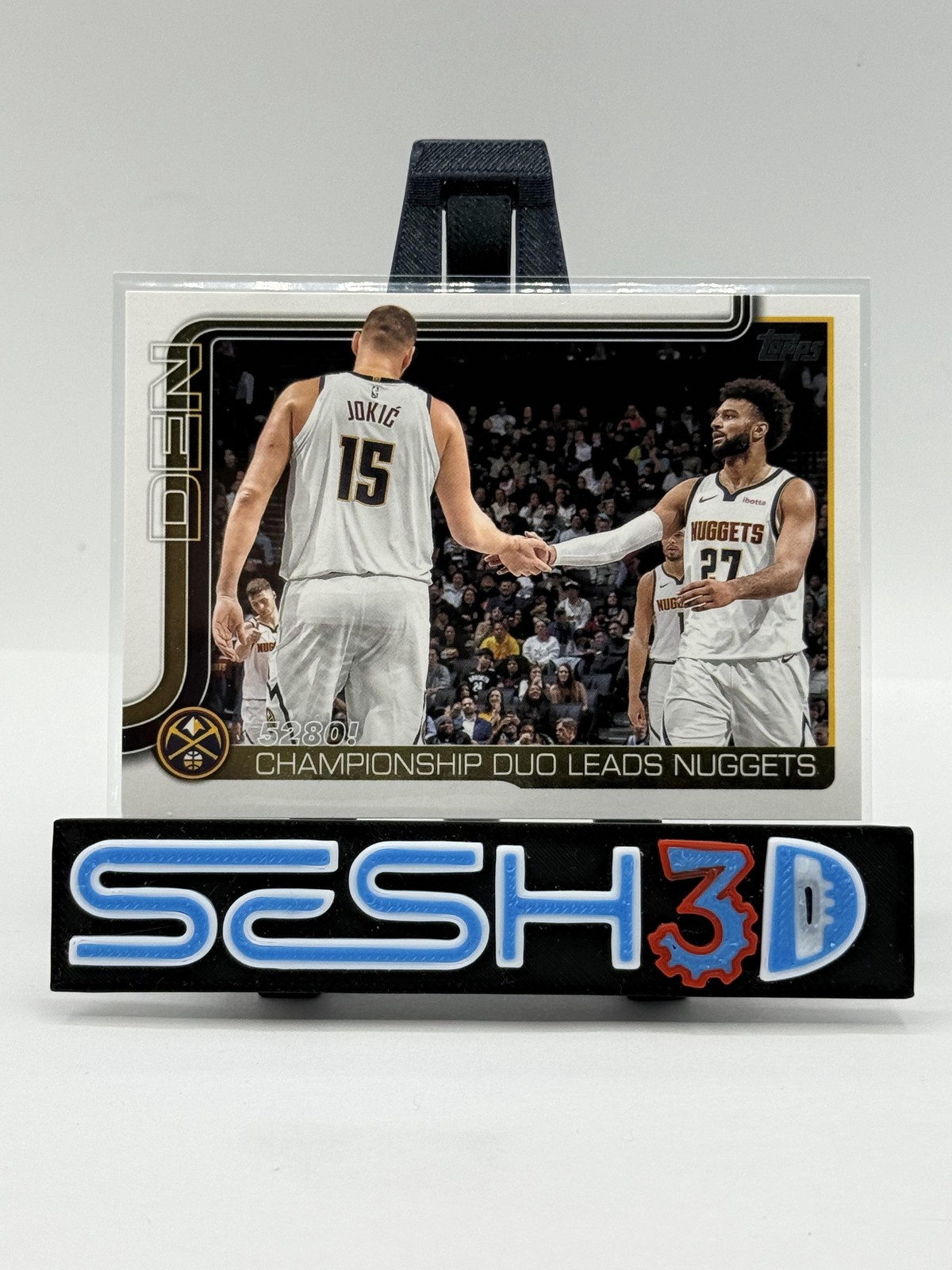 2025 Topps 5280!: Championship Duo Leads Nuggets #286 Denver Nuggets