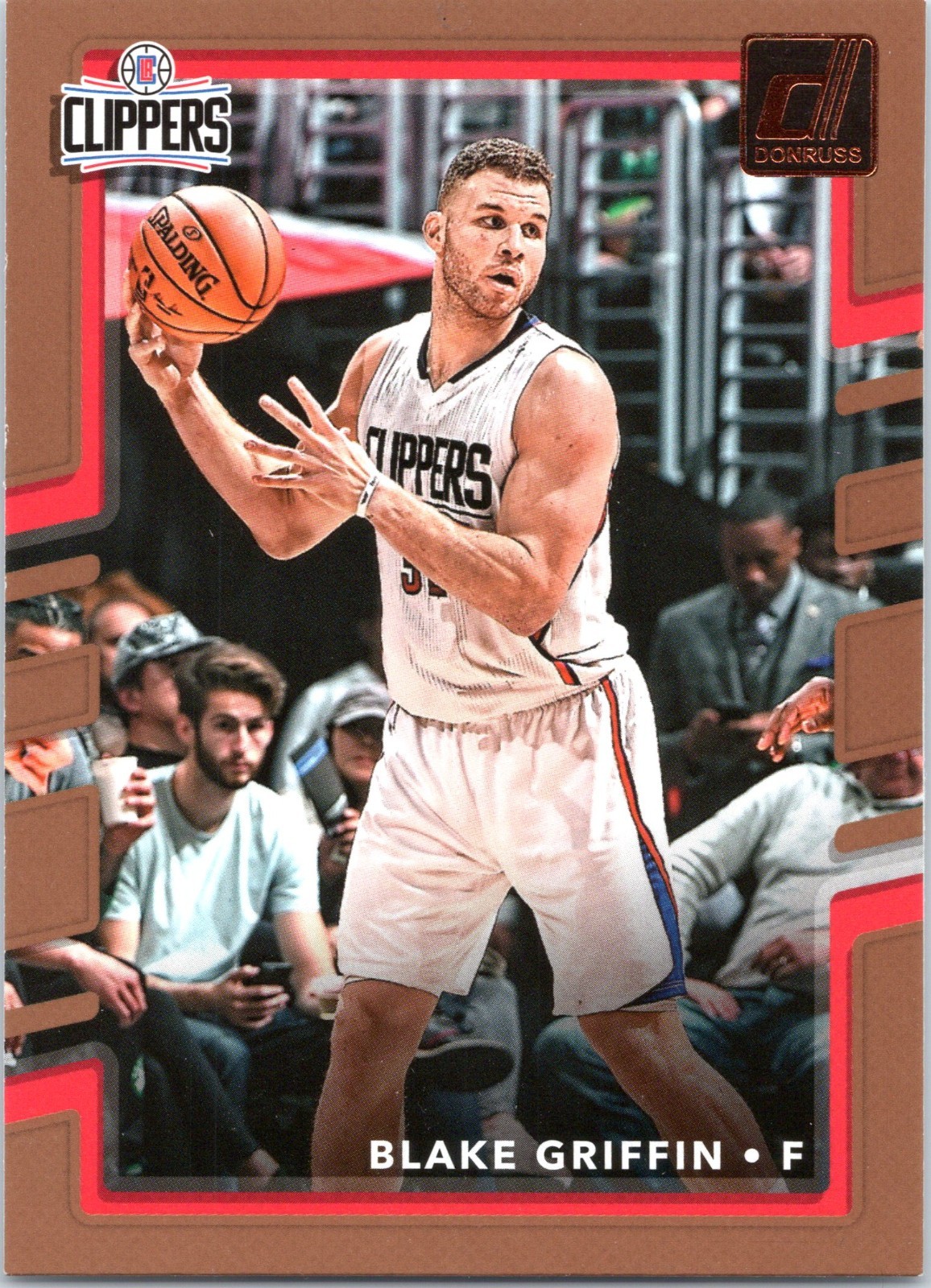 2017-18 Donruss #63 Blake Griffin Holo Red Laser Los Angeles Clippers