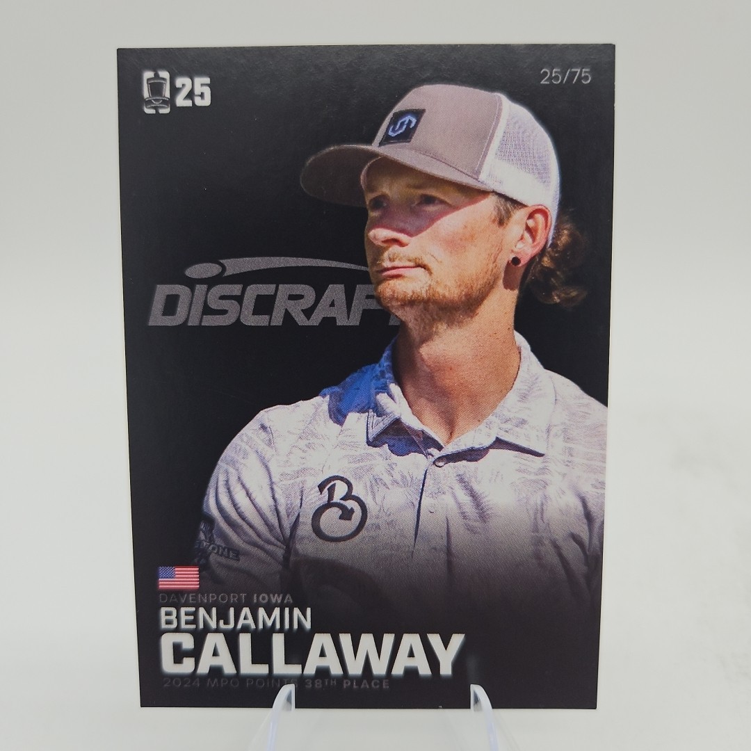 2025 DGPT MPO #38 Benjamin Callaway – Discraft – Black 25/75