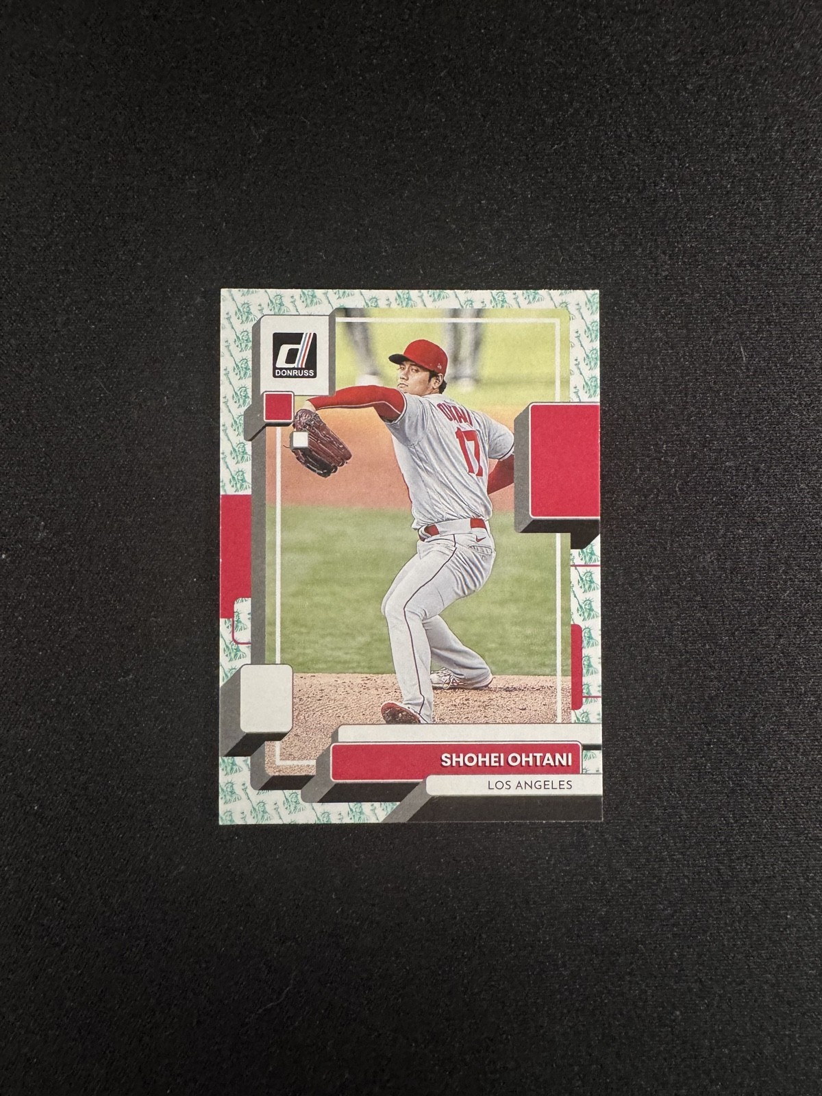 2022 Panini Donruss – Variation Shohei Ohtani #147 Liberty Pitching