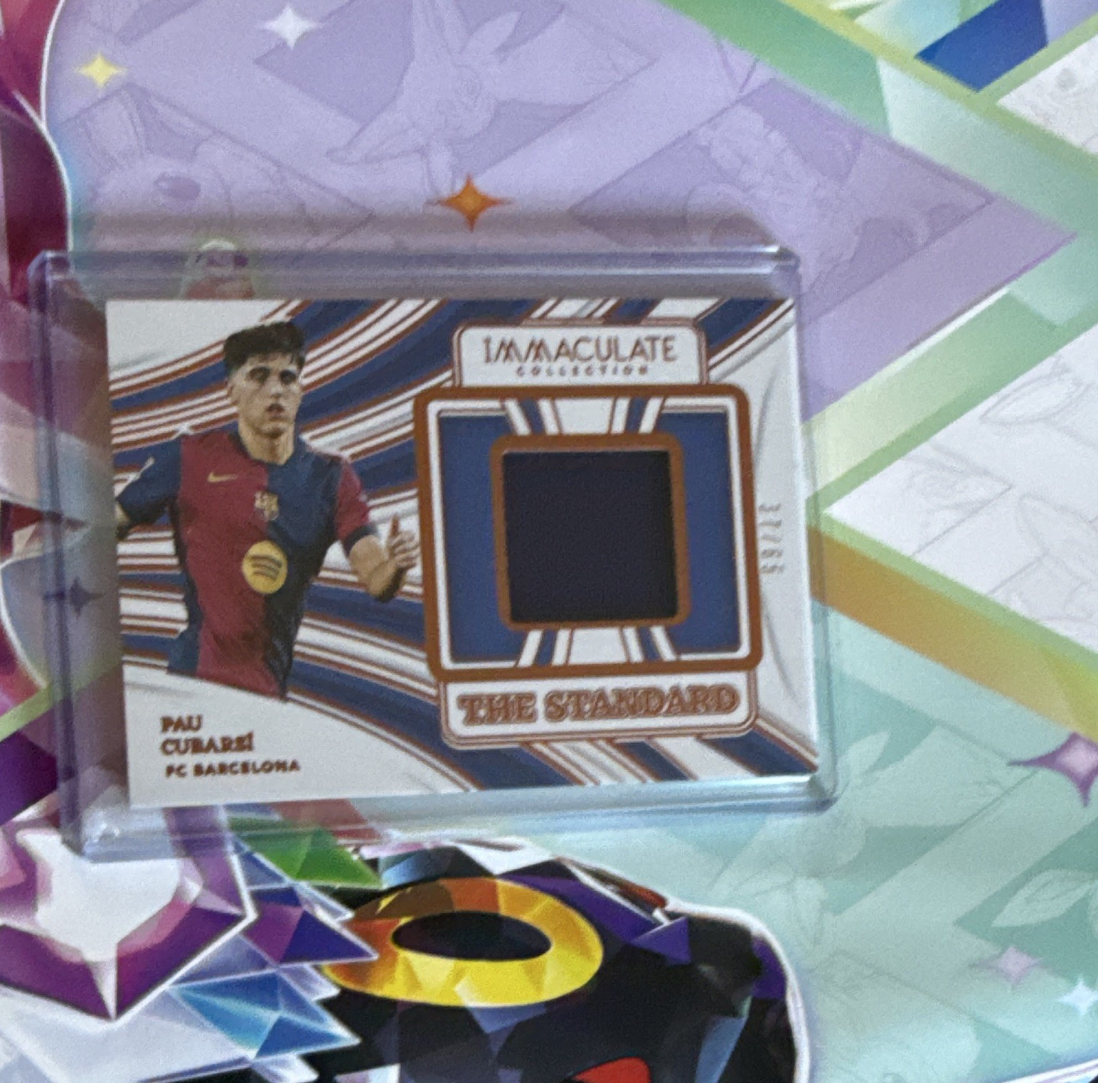 Panini 2024-25 Immaculate Collection The Standard Pau Cubarsi TS-PC 37/65