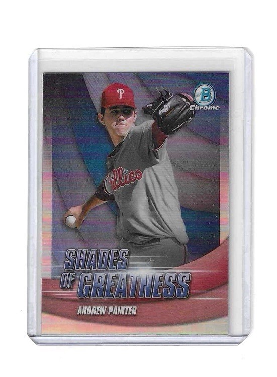 2022 Bowman Chrome Shades of Greatness Andrew Painter #SG-11 RC Rookie Card