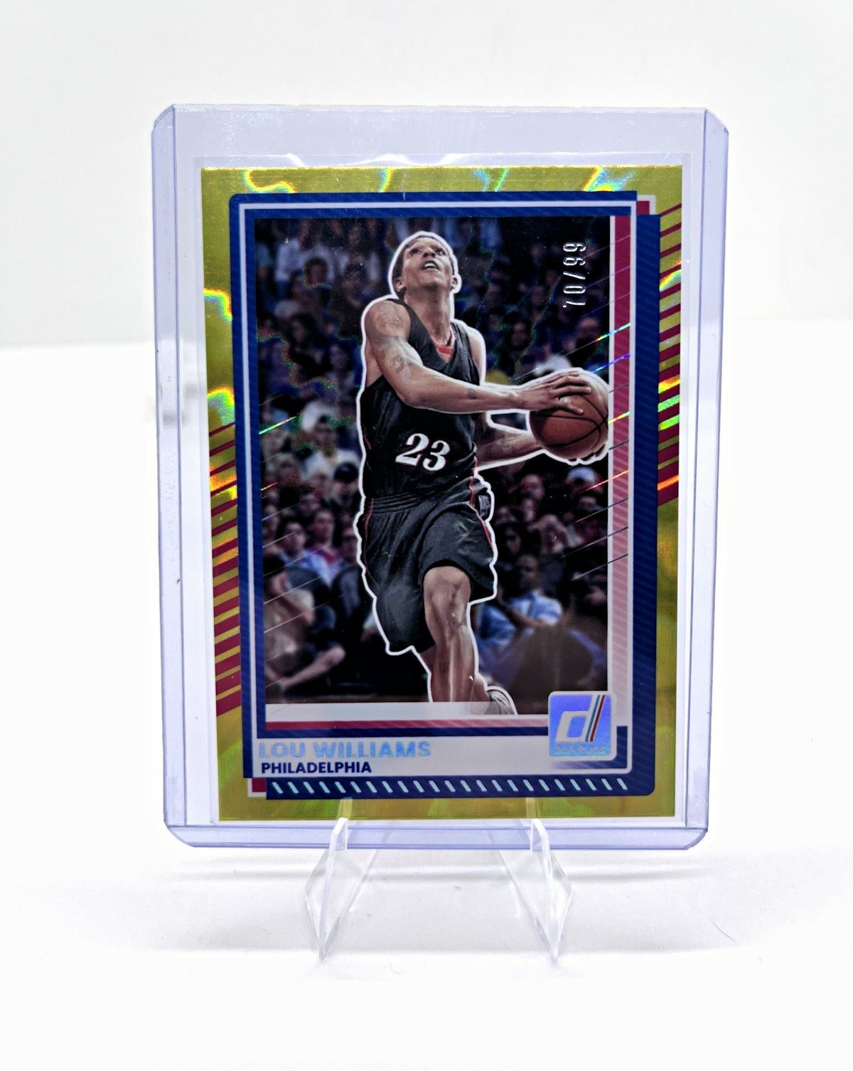 Panini 2025-26 Donruss Basketball Lou Williams Gold /99 #66 76ers