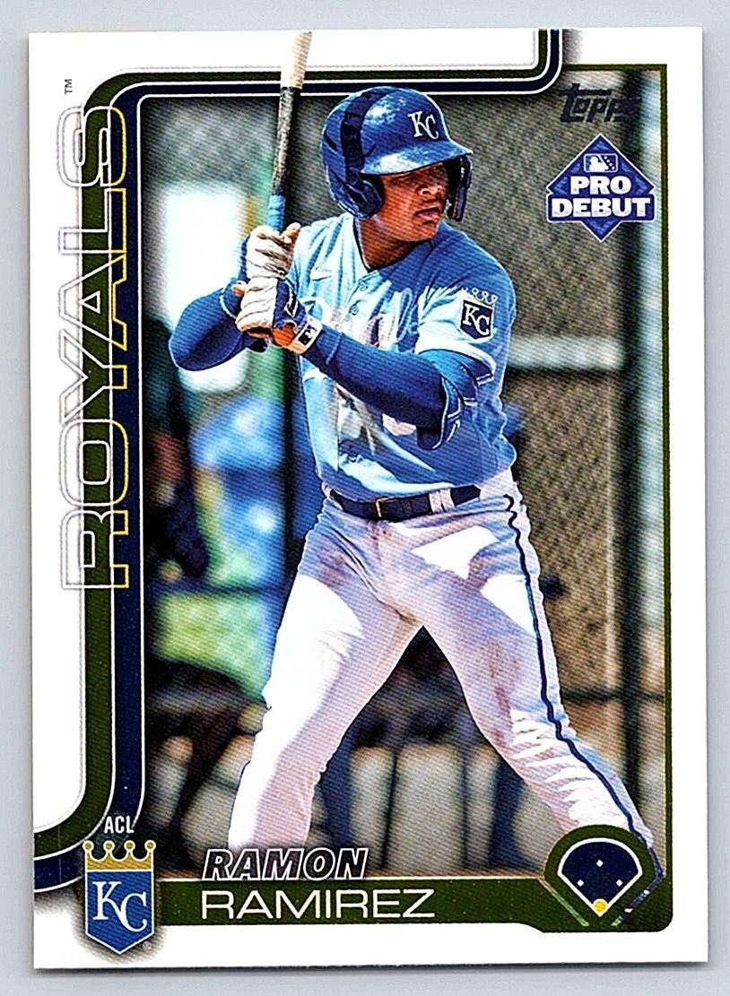 RAMON RAMIREZ ROYALS 2025 TOPPS PRO DEBUT #PD-73