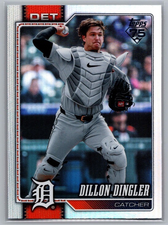 2026 Topps #351 Dillon Dingler Rainbow Foil