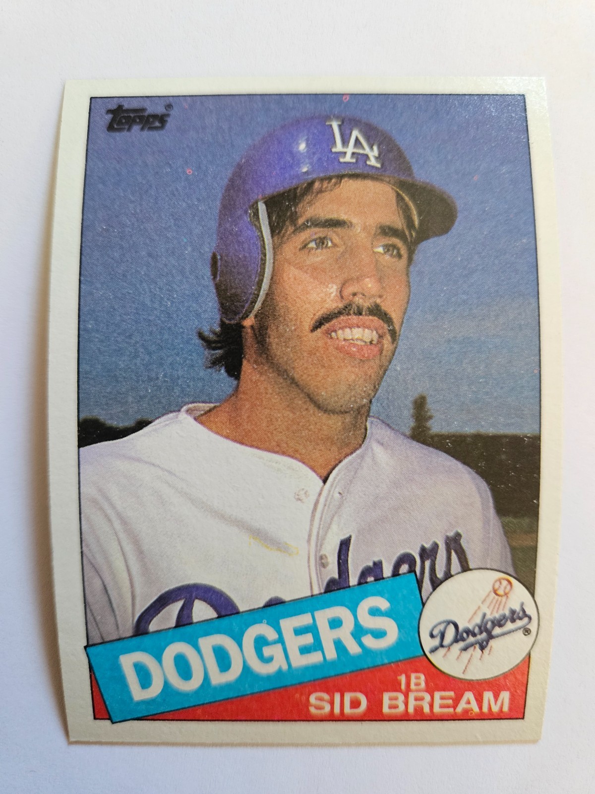 1985 TOPPS SID BREAM RC #253 NM