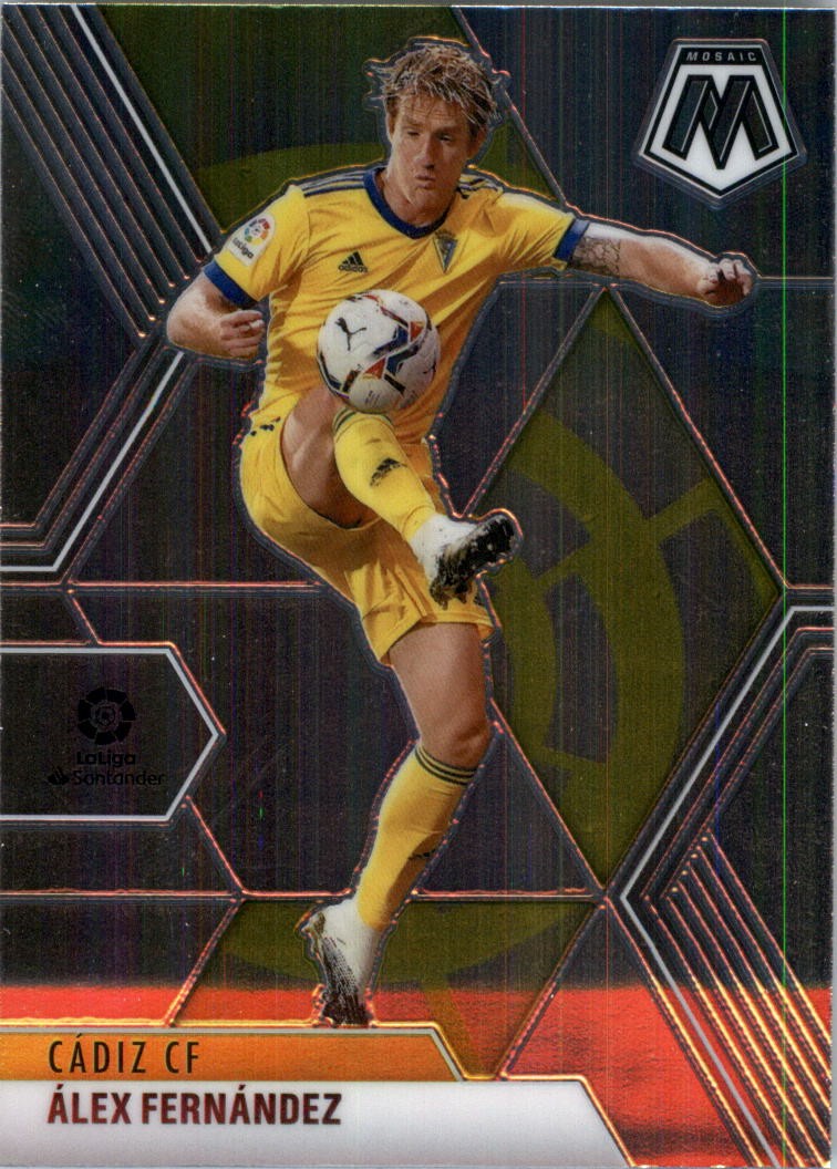 2020-21 Panini Mosaic La Liga #48 Alex Fernandez – SCR