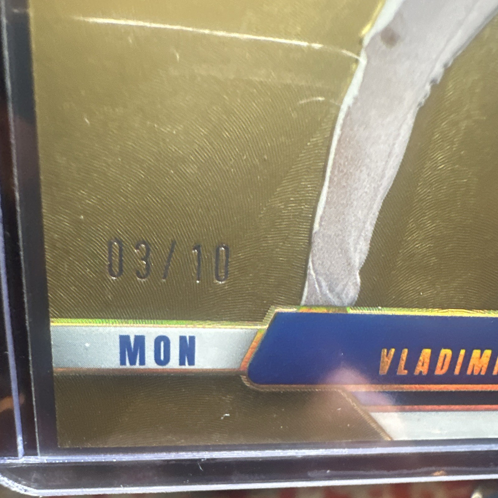 Vladimir Guerrero Montreal Expos 2026 Donruss Elite #71 Serial 03/10