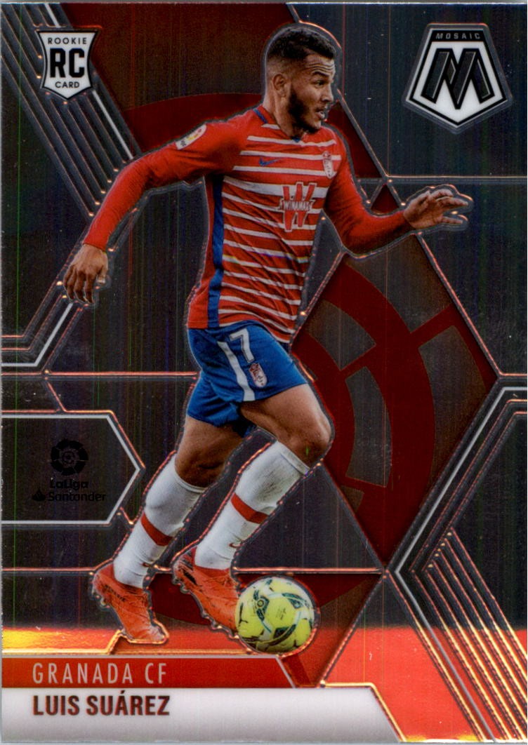 2020-21 Panini Mosaic La Liga #5 Luis Suarez – SCR
